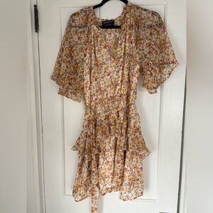 Boutique mink pink fall dress